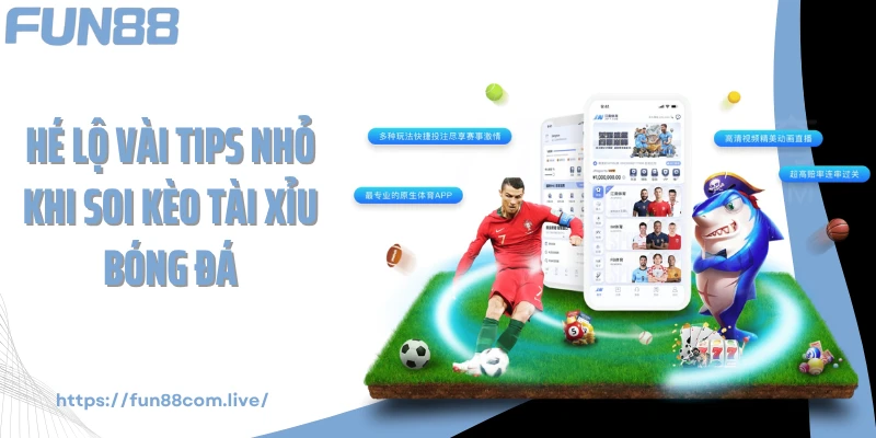 Hé lộ vài tips nhỏ khi soi kèo tài xỉu bóng đá